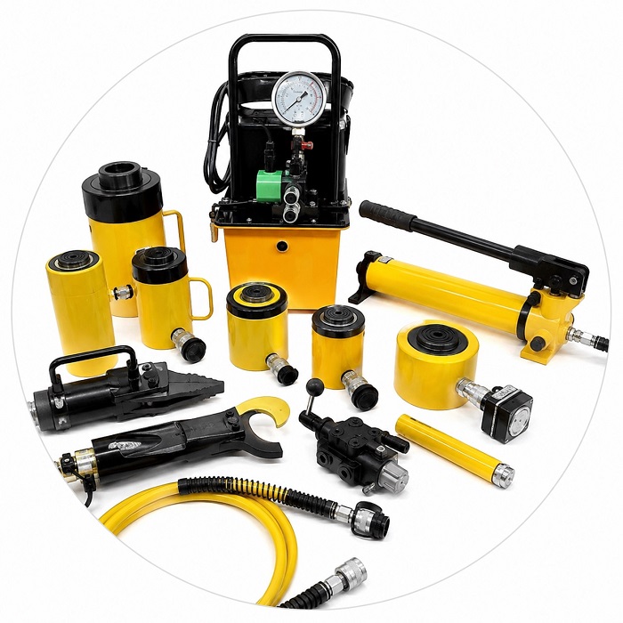 Máy thủy lực chính hãng, giá tốt | Kích, bơm, đột dập & phụ kiện